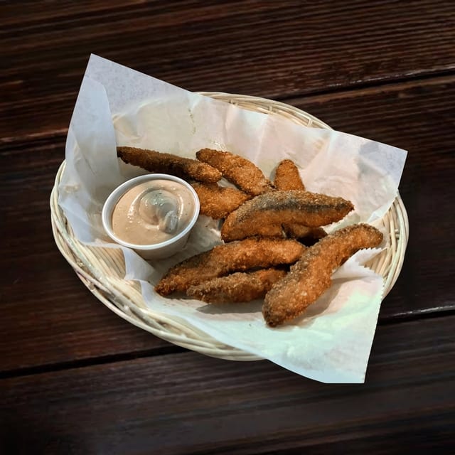 Crispy Avocado Wedges.