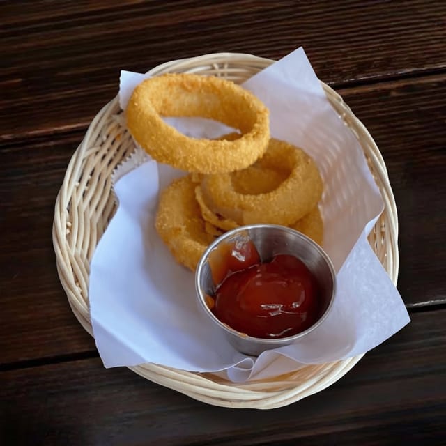 Crispy Onion Rings.