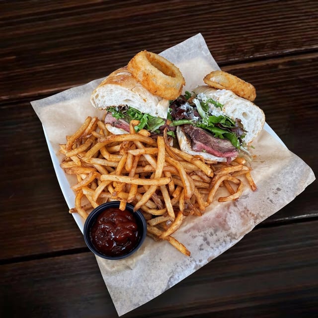 Filet Mignon Sandwich.
