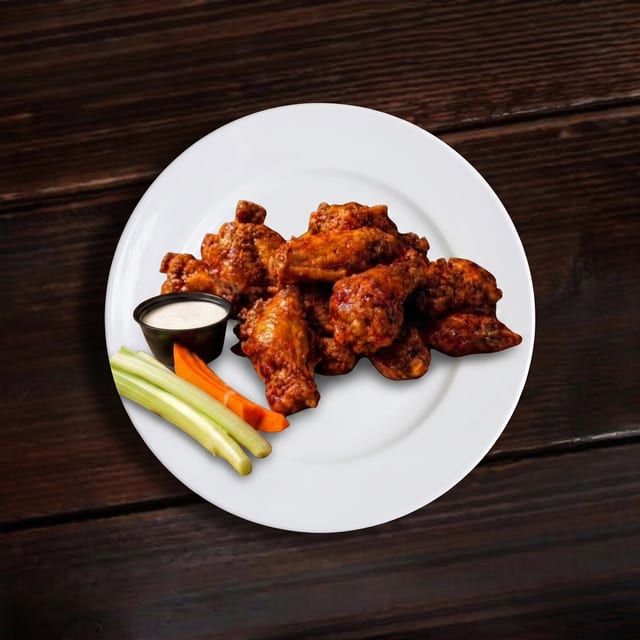 Awesome Crispy Chicken Wings.